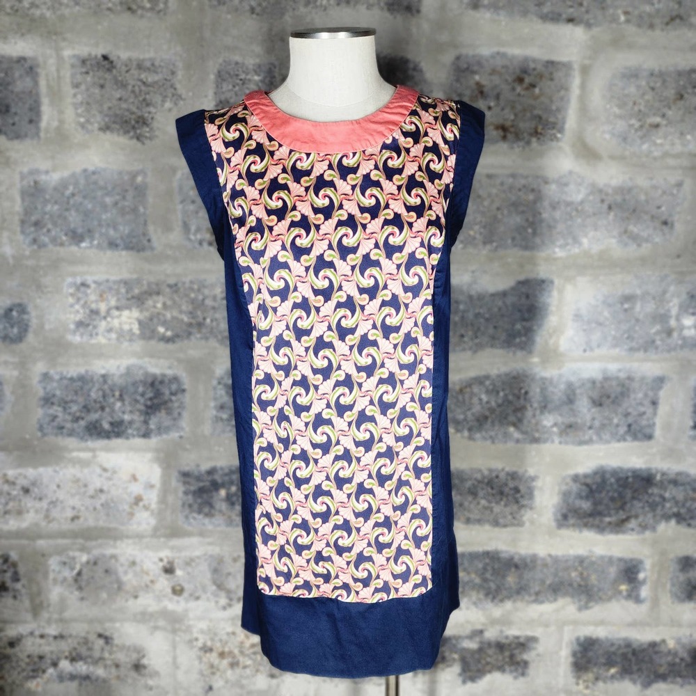 THE WEBSTER Miami at Target sz 12 petite shift dress cotton blend